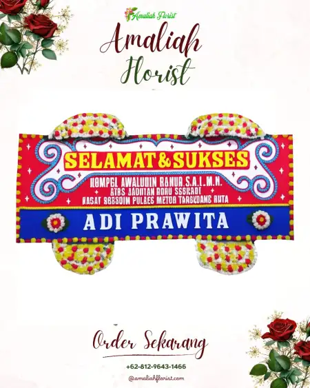 Papan Bunga Ucapan Selamat Majau